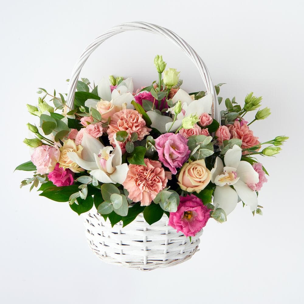 Корзина с орхидеями — купить в Ростове-на-Дону