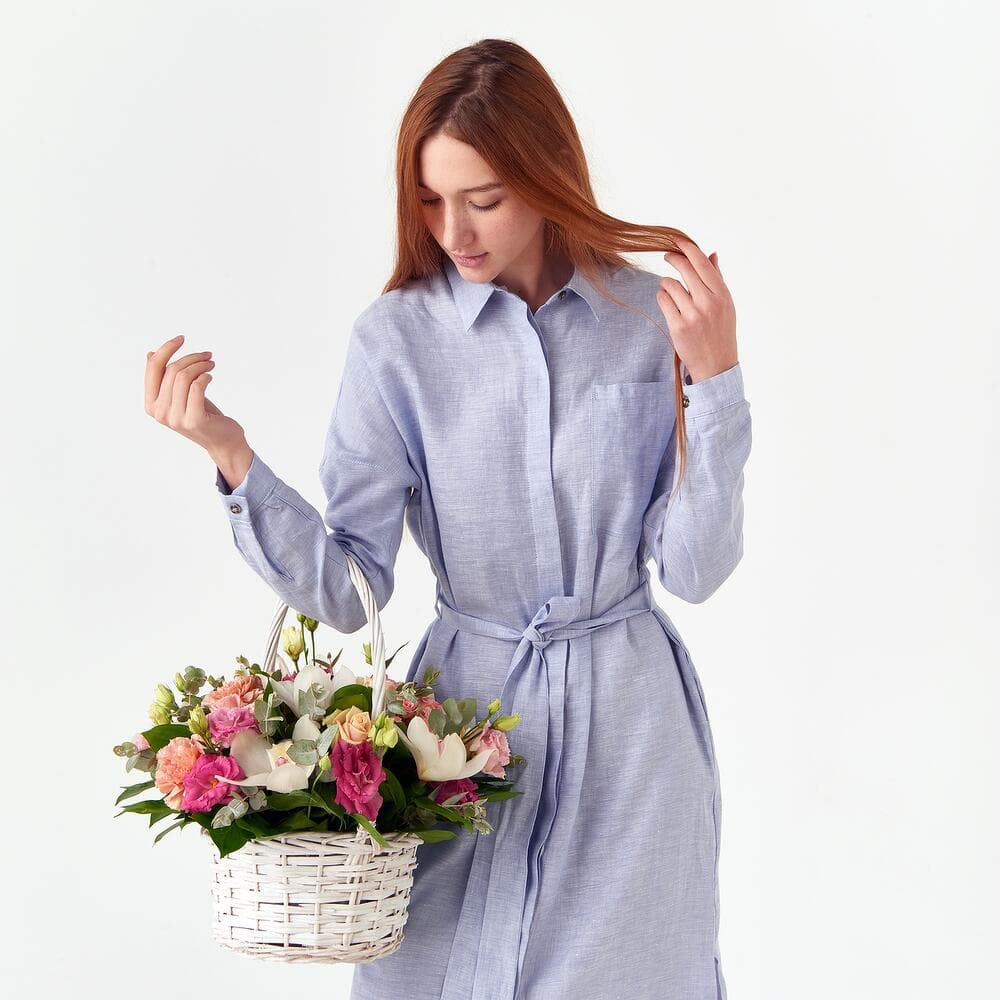 Корзина с орхидеями — купить в Ростове-на-Дону — фото 3