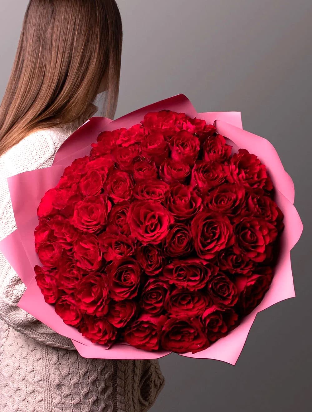 Мадам Ред - 51 роза — купить в Сочи