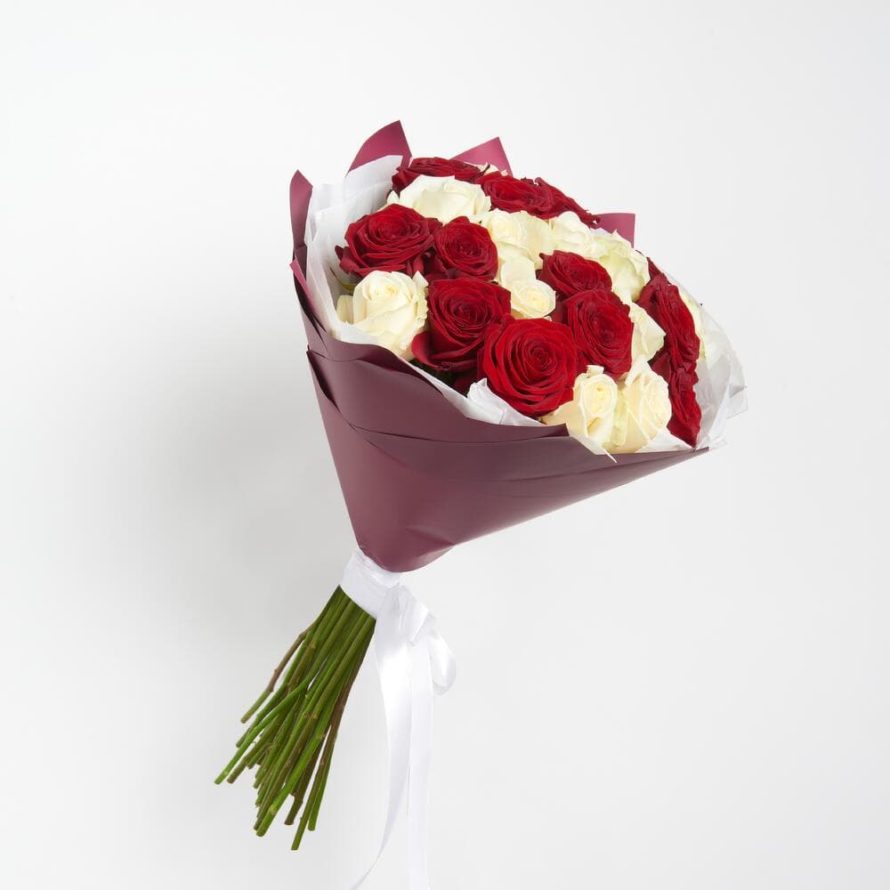 Микс из 25 роз — купить в Ростове-на-Дону — фото 4