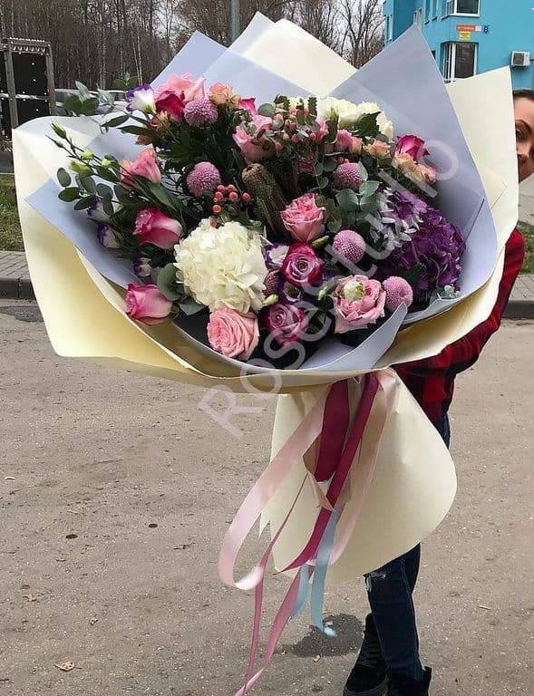 Огромный букет "Wow"