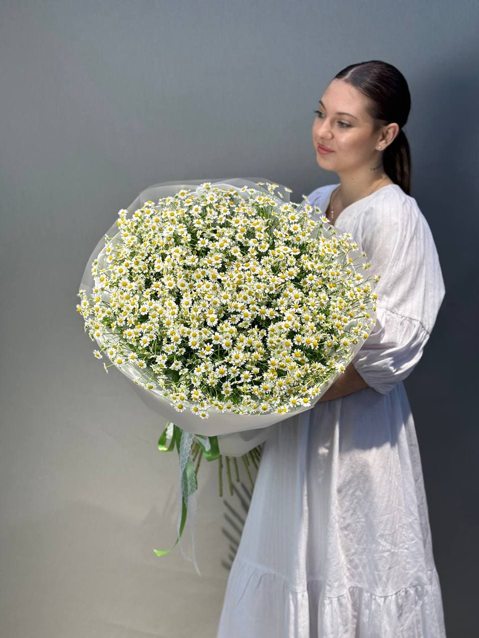 Охапка ромашек L — купить в Ростове-на-Дону