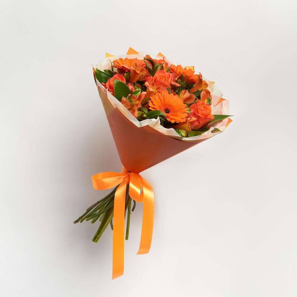 Оранжевый букет — фото 3 — купить в Краснодаре — фото 3
