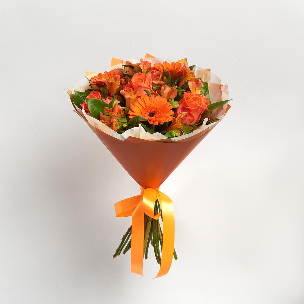 Оранжевый букет — фото 4 — купить в Краснодаре — фото 4