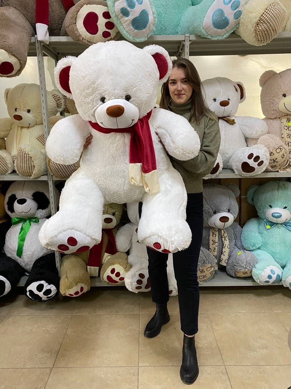Плюшевый медведь Кельвин 150 см — фото 2 — купить в Волгограде — фото 2