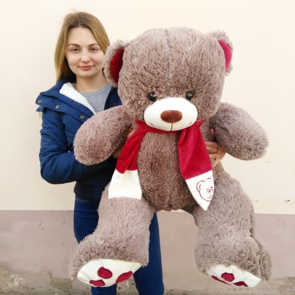 Плюшевый мишка Кельвин 110 см — фото 2 — купить в Волгограде — фото 2
