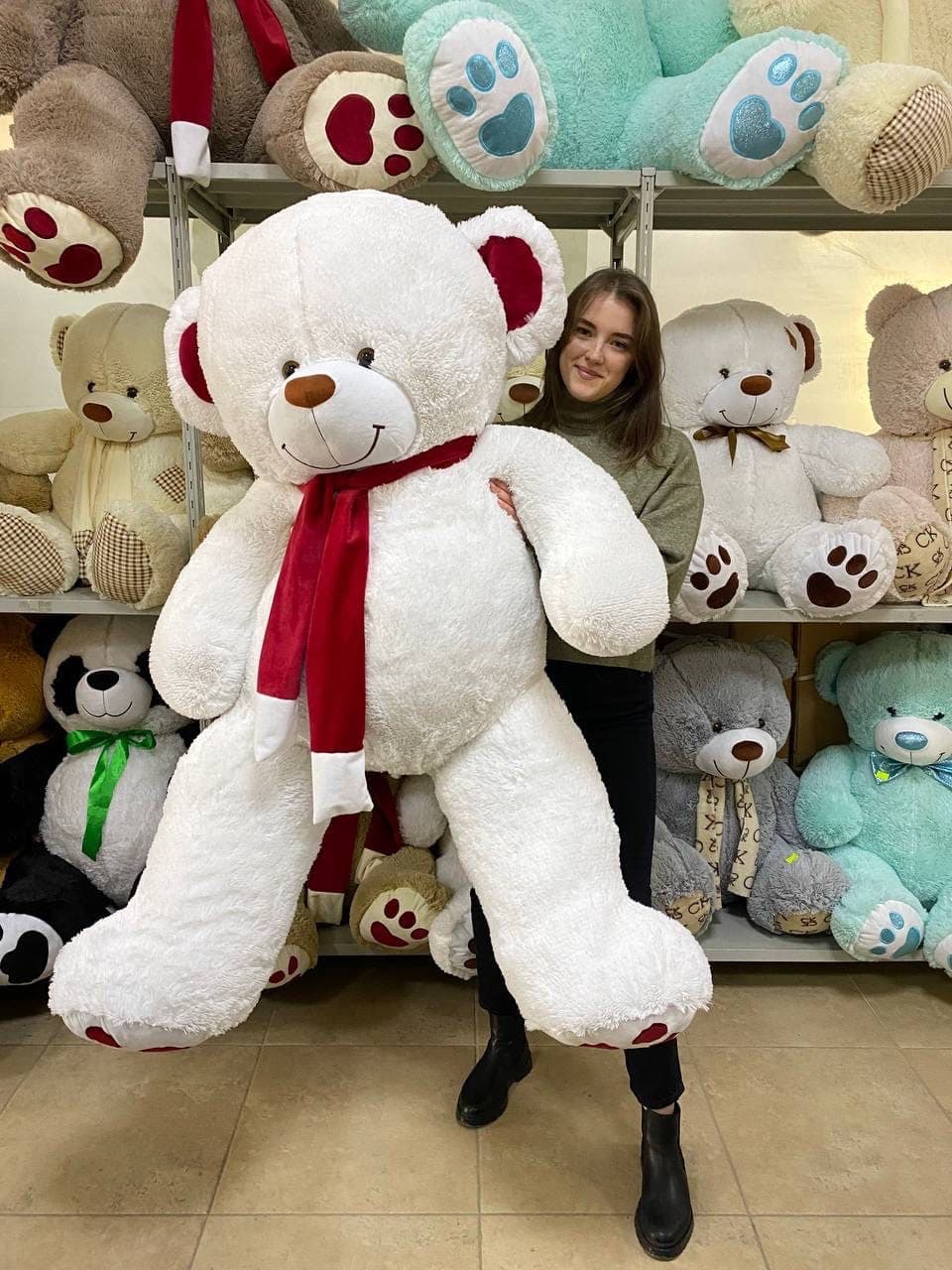 Плюшевый мишка Кельвин 180 см