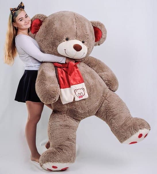 Плюшевый мишка Кельвин 180 см — фото 3 — купить в Волгограде — фото 3