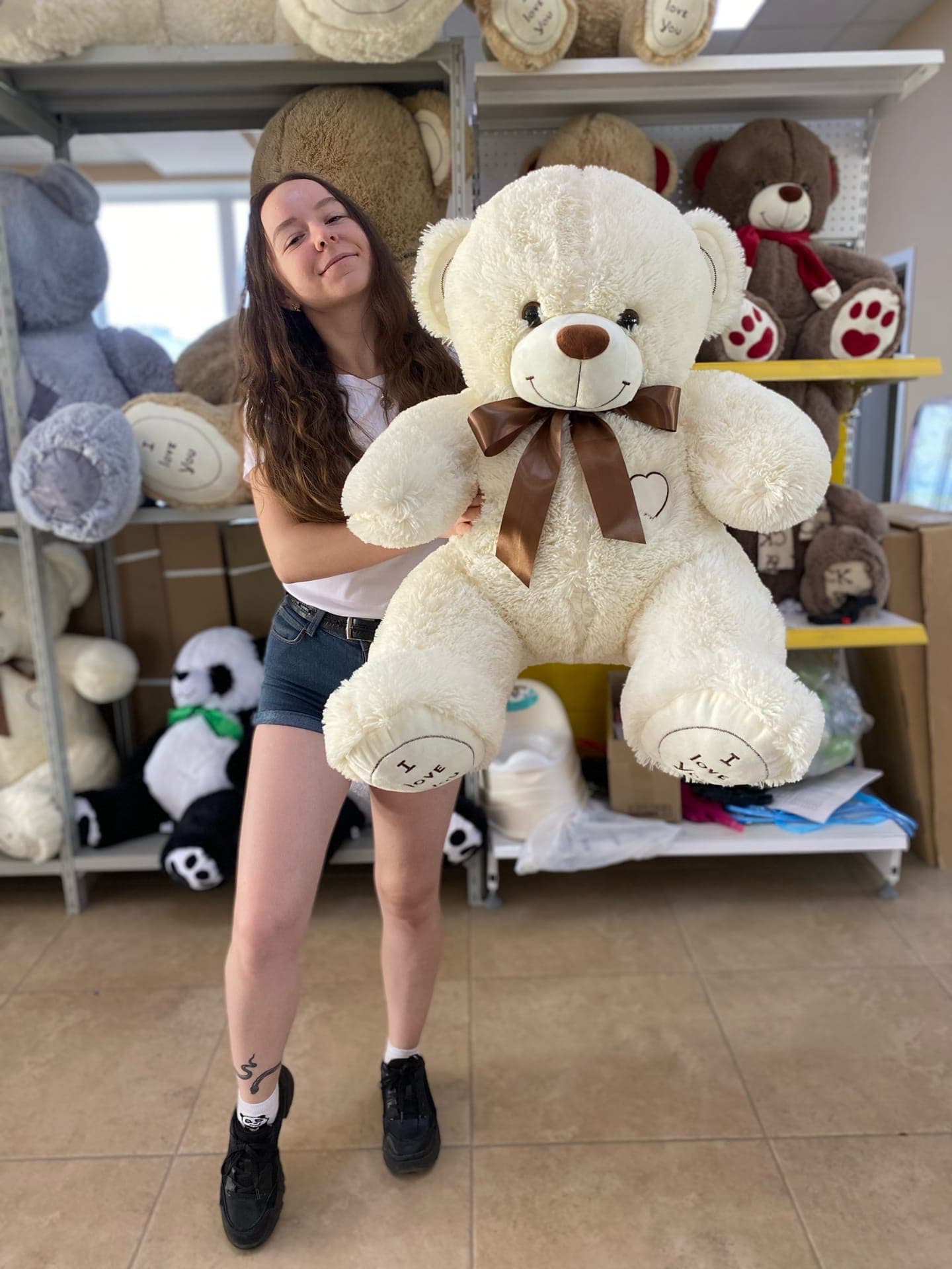 Плюшевый мишка Орион 110 см — фото 5 — купить в Волгограде — фото 5