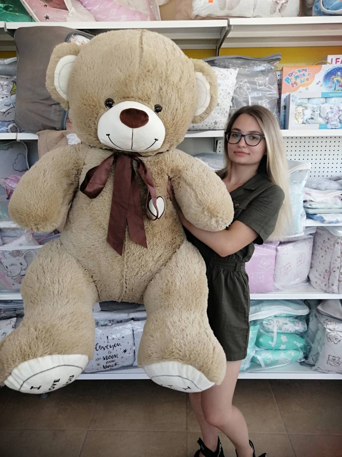 Плюшевый мишка Орион 150 см — фото 2 — купить в Волгограде — фото 2