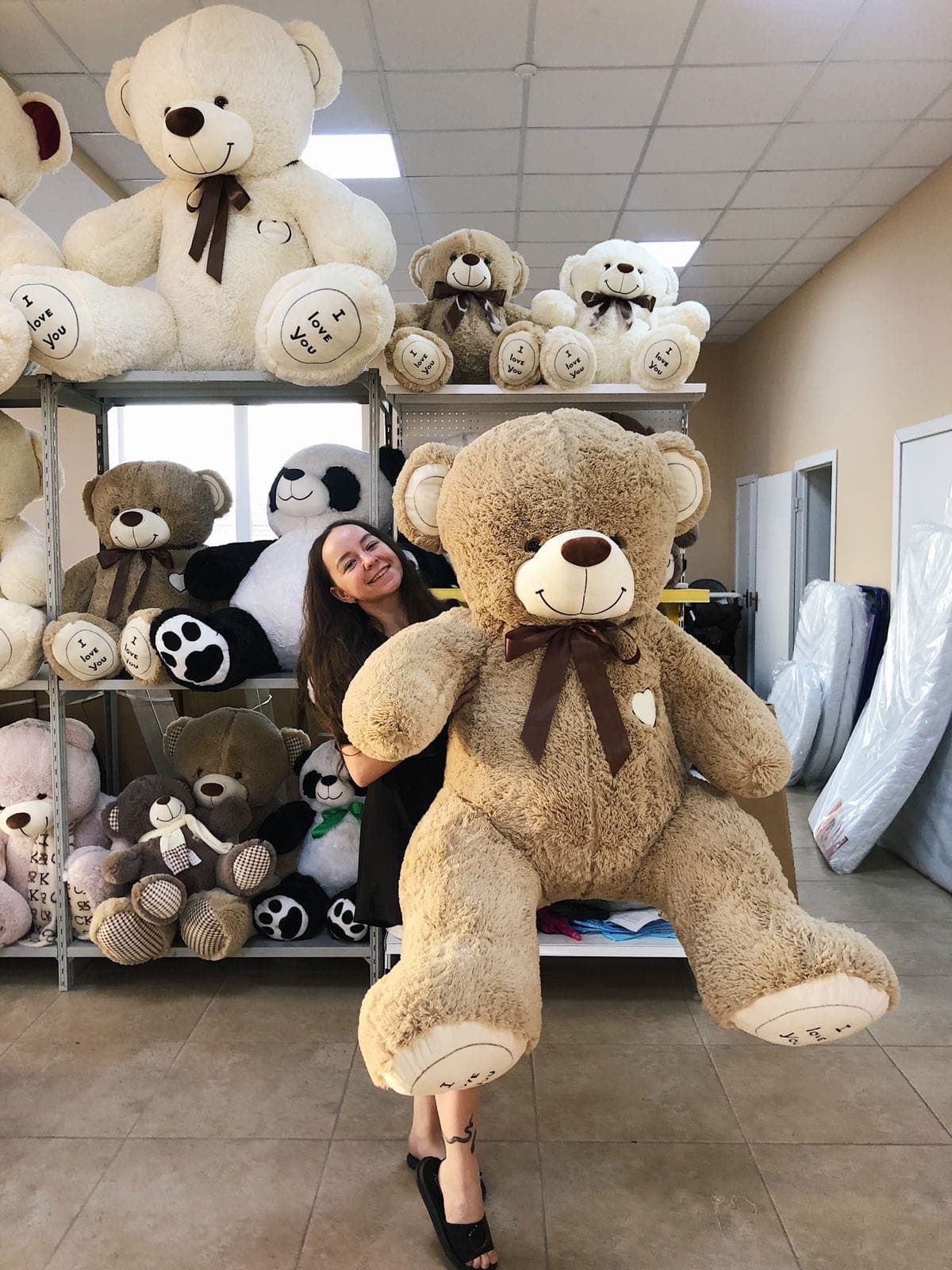 Плюшевый мишка Орион 180 см — фото 3 — купить в Волгограде — фото 3