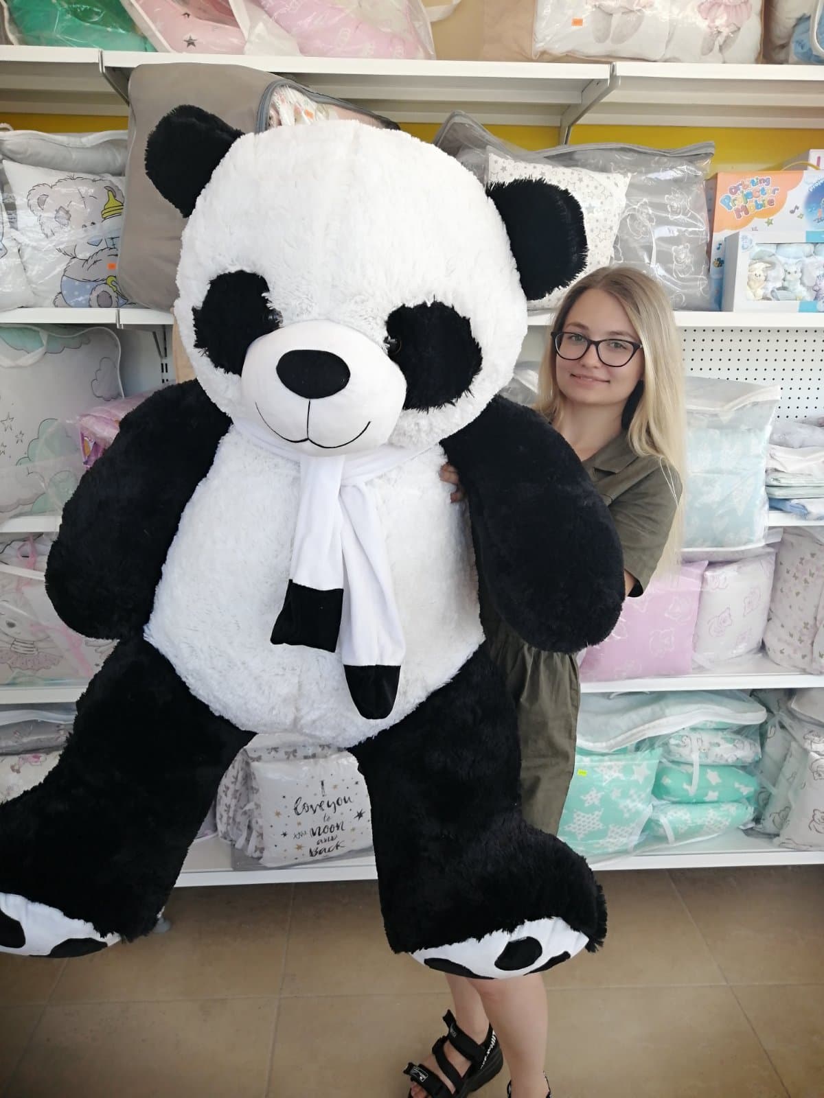 Плюшевый мишка Панда — фото 3 — купить в Волгограде — фото 3