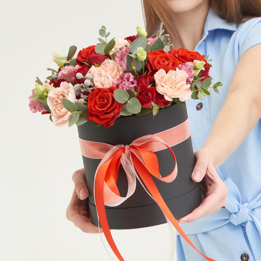 Шляпная коробка Black&Red — купить в Ростове-на-Дону