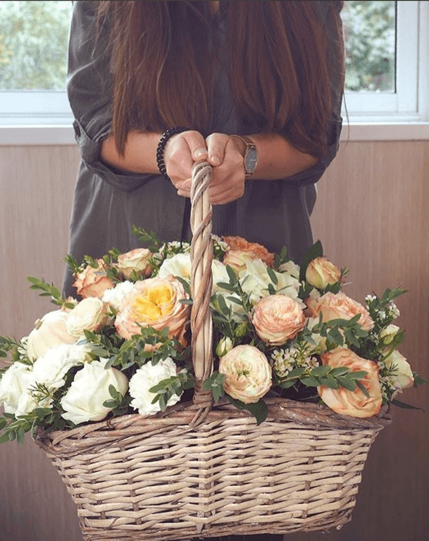 Цветочная корзина XXL